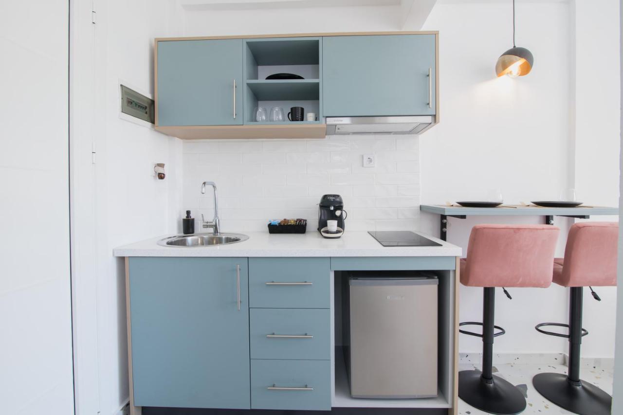 Apartament Anais Luxury Living Grey & Pink By Corfuescapes Marathiás